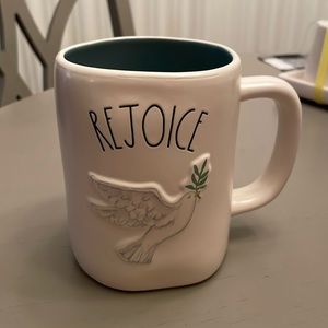 Rae Dunn Rejoice Mug